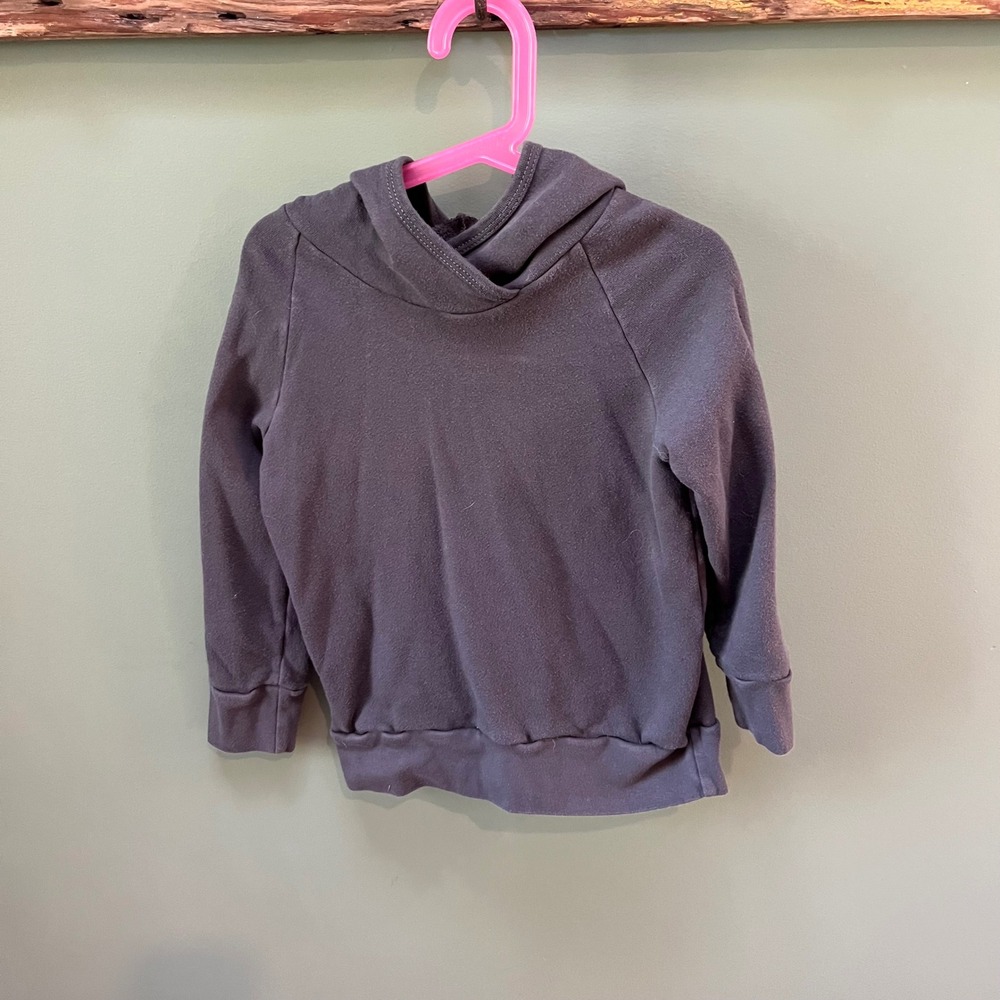 Childhoods Hoodie Pullover Long Sleeve Sweatshirt Gray Kids‎ 5T